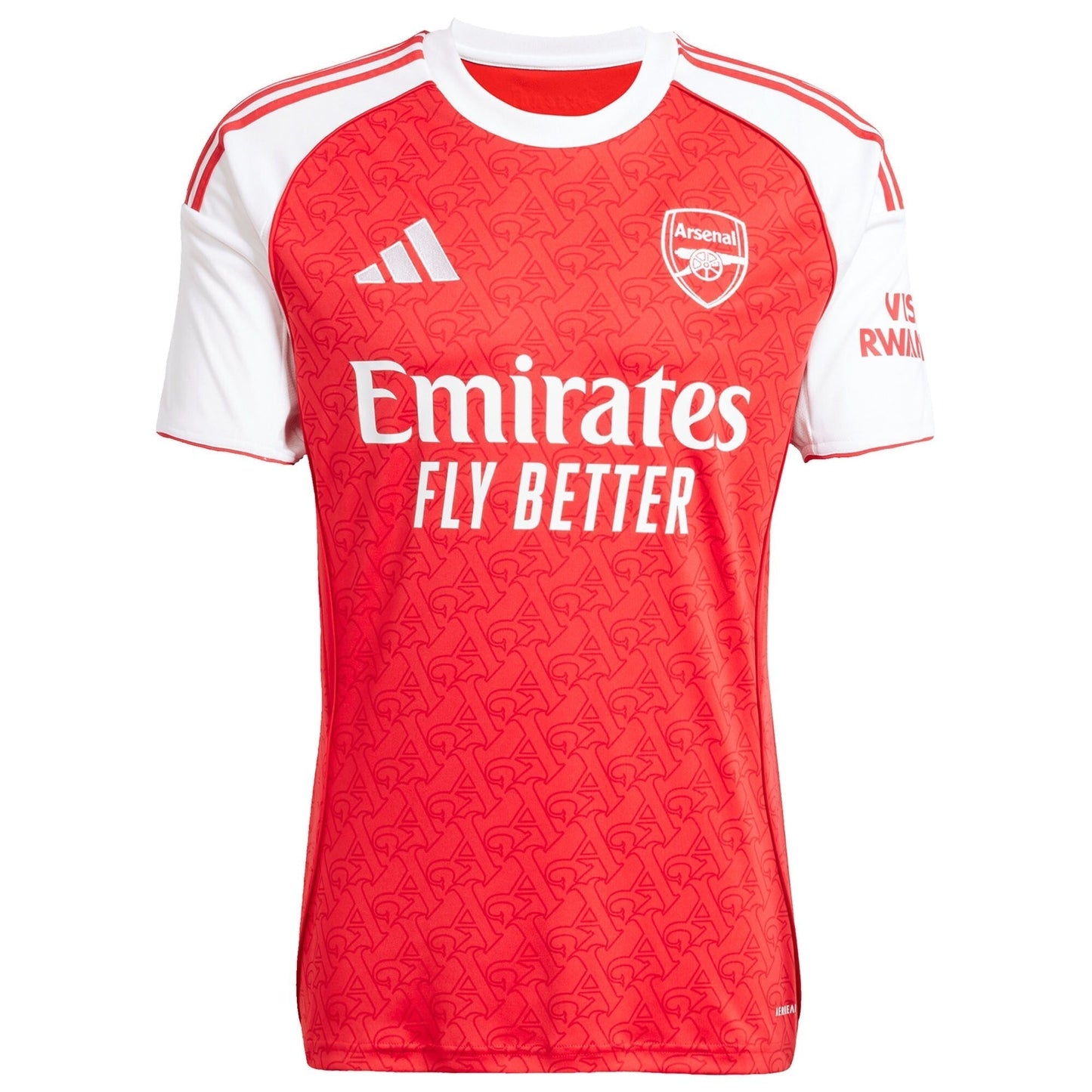 Declan Rice Arsenal 2025/26 Home Player Soccer Shirt - Red