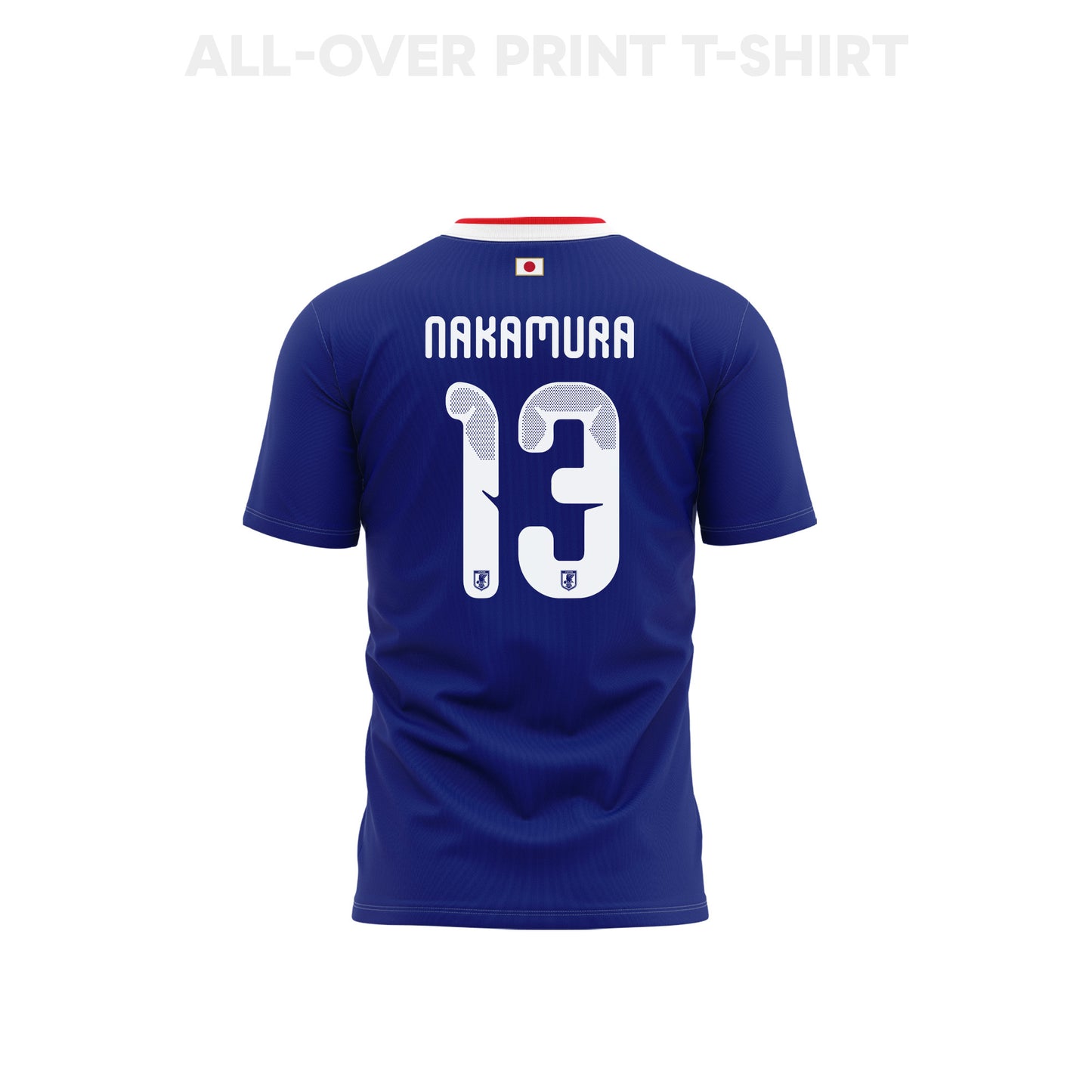 Keito Nakamura #13 Japan 2026 World Cup Home 3D T-Shirt Fully Printed – Unisex, Blue