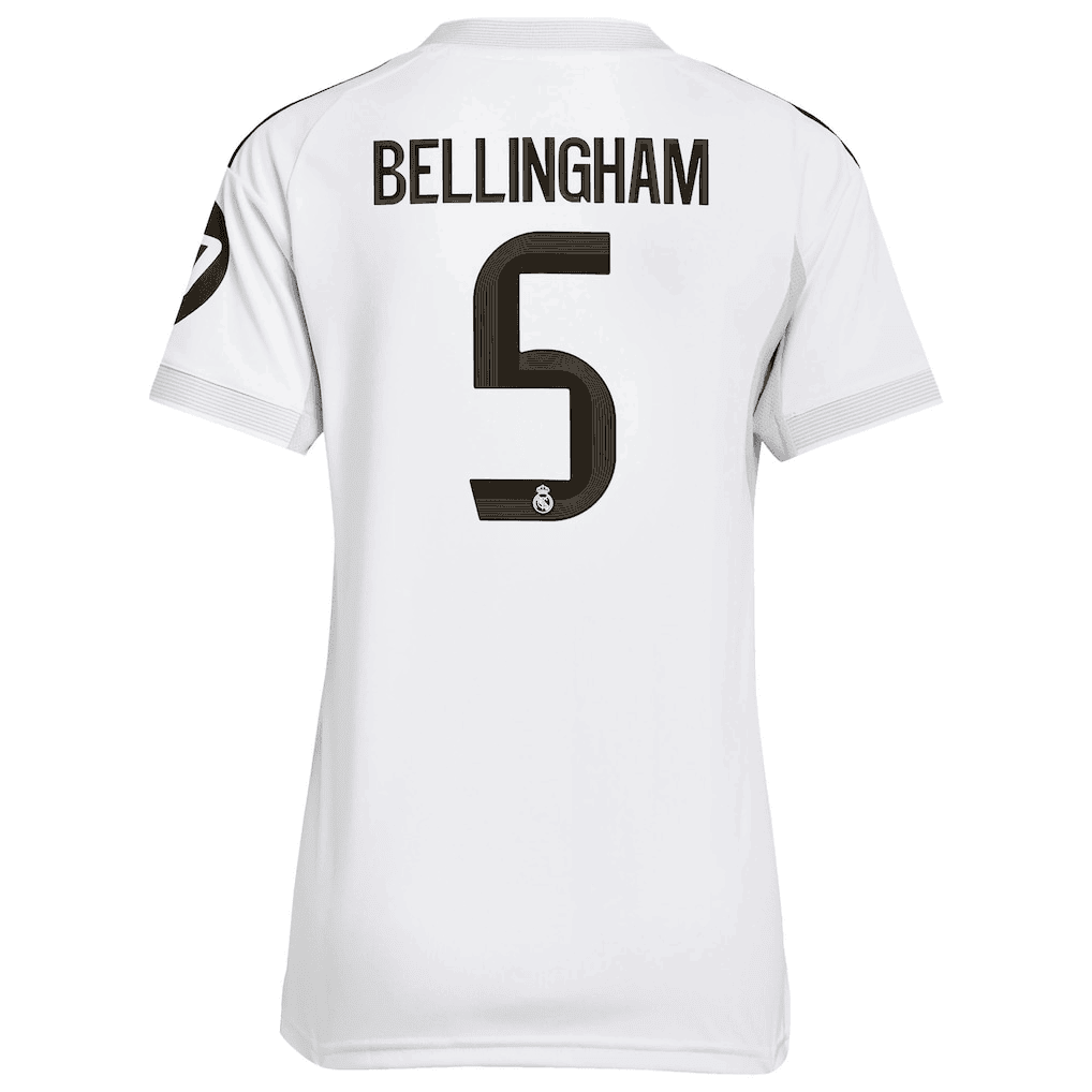 Jude Bellingham #5 Real Madrid 25/26 Home Women Jersey - White