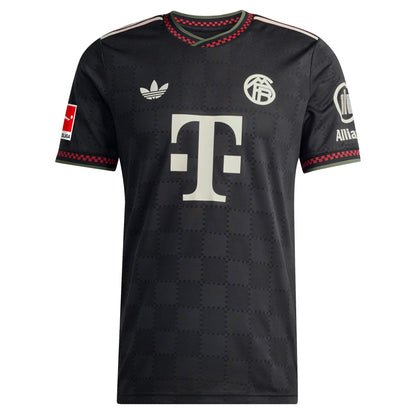 Harry Kane Bayern Munich 2025/26 Third Player Soccer Shirt - Black