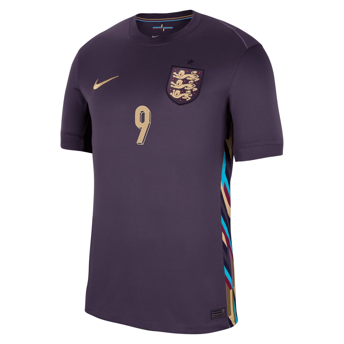 England Away Stadium Shirt 2024 with Kane 9 printing Soccer Shirt