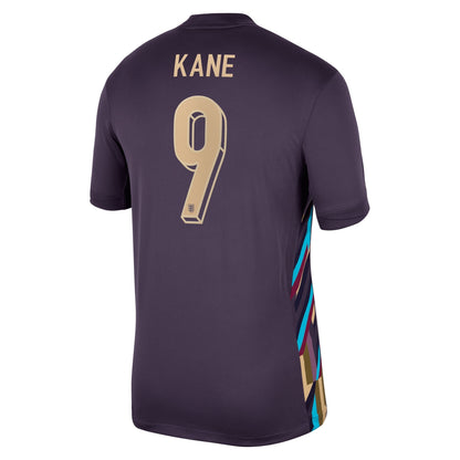 England Away Stadium Shirt 2024 with Kane 9 printing Soccer Shirt