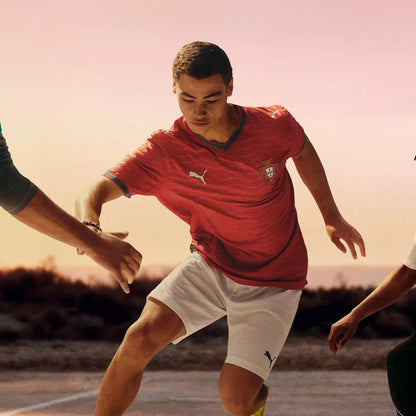 PUMA Portugal National Team 2026 Home Player Edition Jersey – Cristiano Ronaldo #7 – Red/Gold/Green