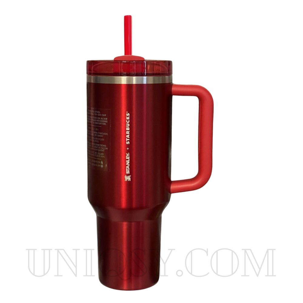 Stanley 40 OZ Tumbler Cup with Handle and Straw