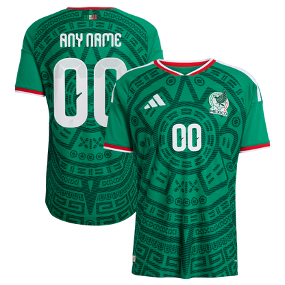2026 Home Custom Soccer Jersey - Green (Mexico)