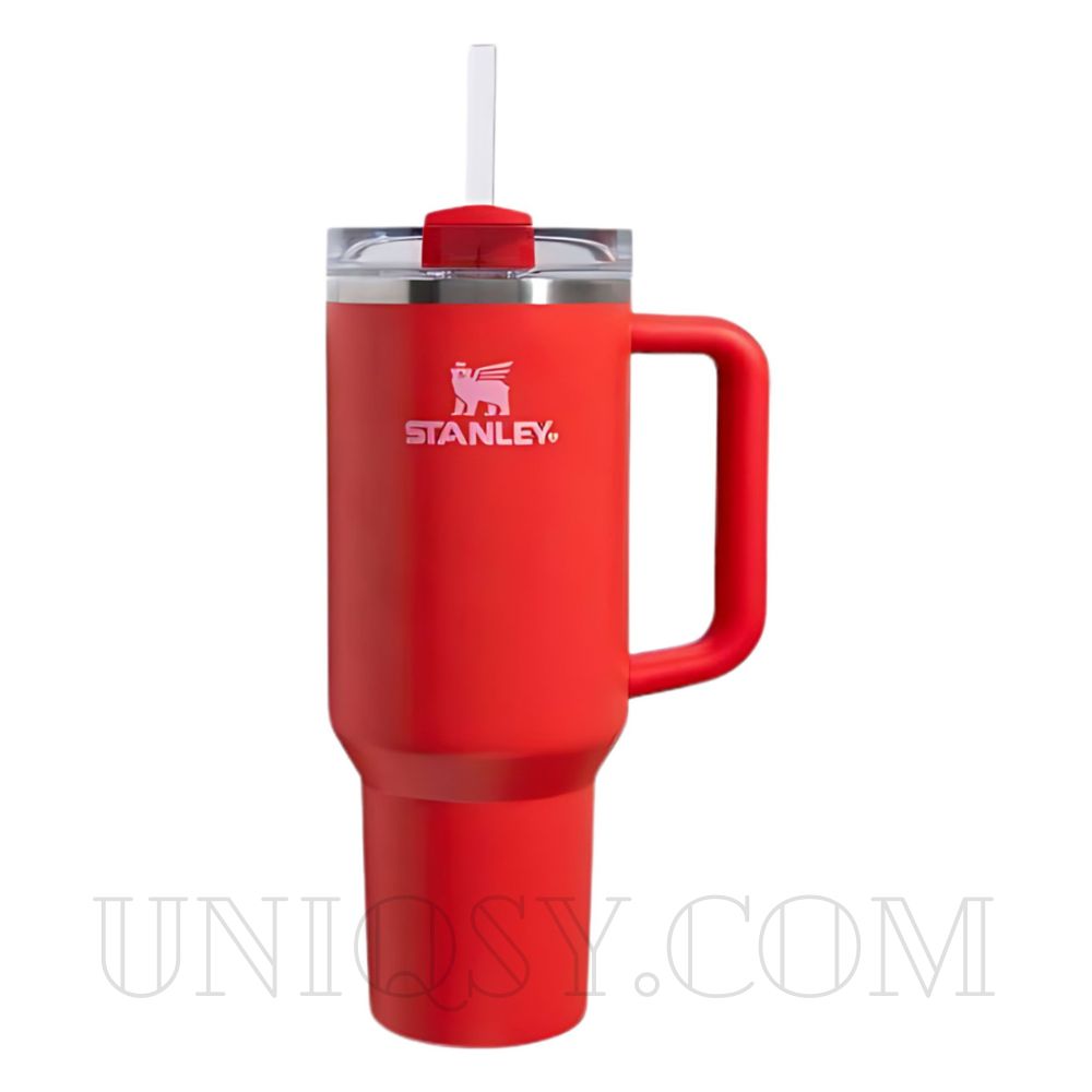 Stanley 40 OZ Tumbler Cup with Handle and Straw