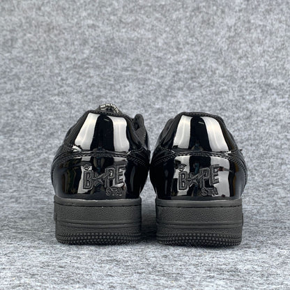 Bapesta Low 'Patent Black' Shoe
