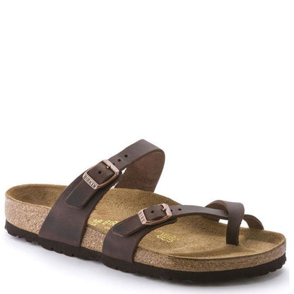 Birkenstock Women's Mayari Oiled Leather in Habana