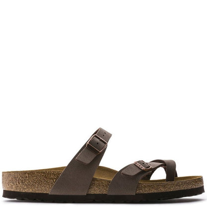 Birkenstock Women's Mayari Birko-Flor Nubuck in Mocha
