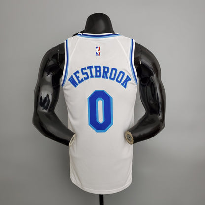 CAMISA NBA LAKERS #0 WESTBROOK LATIN NIGHT WHITE - 23/24