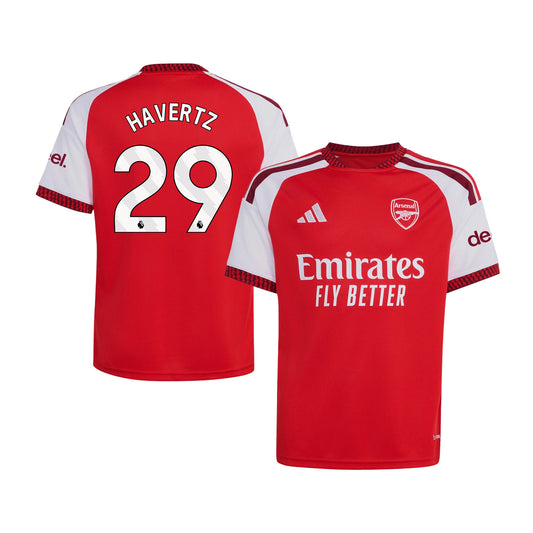 Kai Havertz #29 Arsenal 2026/27 Home Jersey - YOUTH, Red