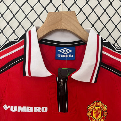 KIDS KIT RETRO MANCHESTER UNITED 1998/99 FAN