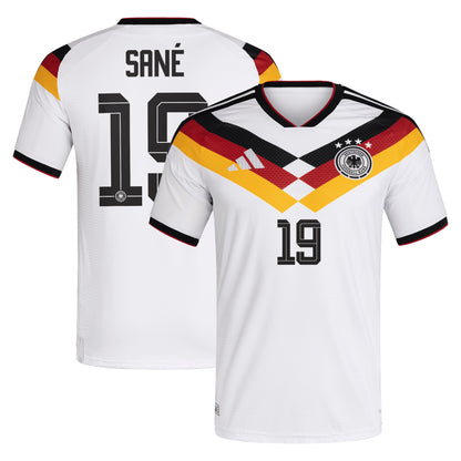 Leroy Sané 19 Germany National Team 2026 Home Jersey - Men, White