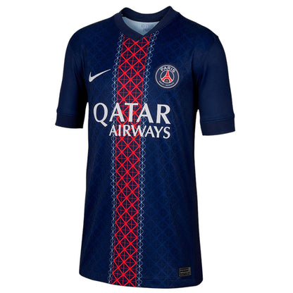 Désiré Doué 14 Paris Saint-Germain 25/26 Home YOUTH Jersey - Navy
