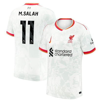Mohamed Salah Liverpool 2025 Soccer Shirt Official Fan Kit