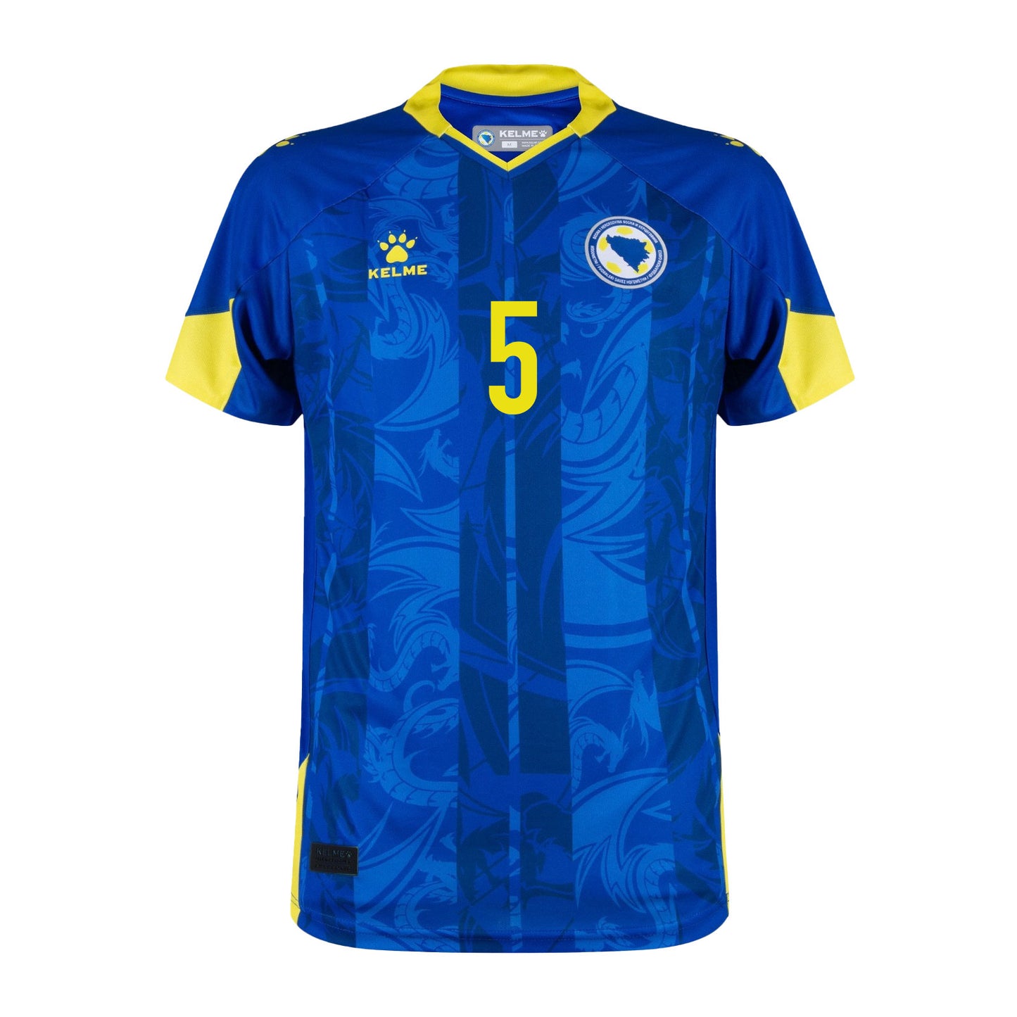 Sead Kolašinac 5 Bosnia and Herzegovina 2026 Home Jersey - Blue, Men
