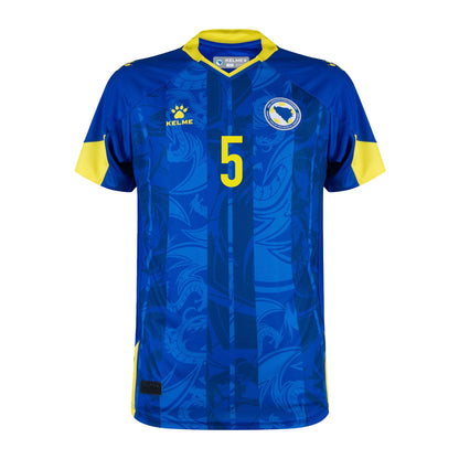 Sead Kolašinac 5 Bosnia and Herzegovina 2026 Home Jersey - Blue, Men