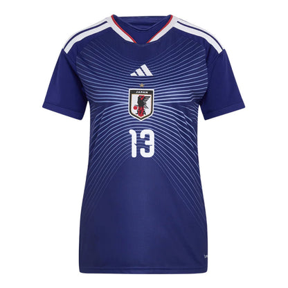 Keito Nakamura 13 Japan National Team 2026 Women's Home Jersey - Blue