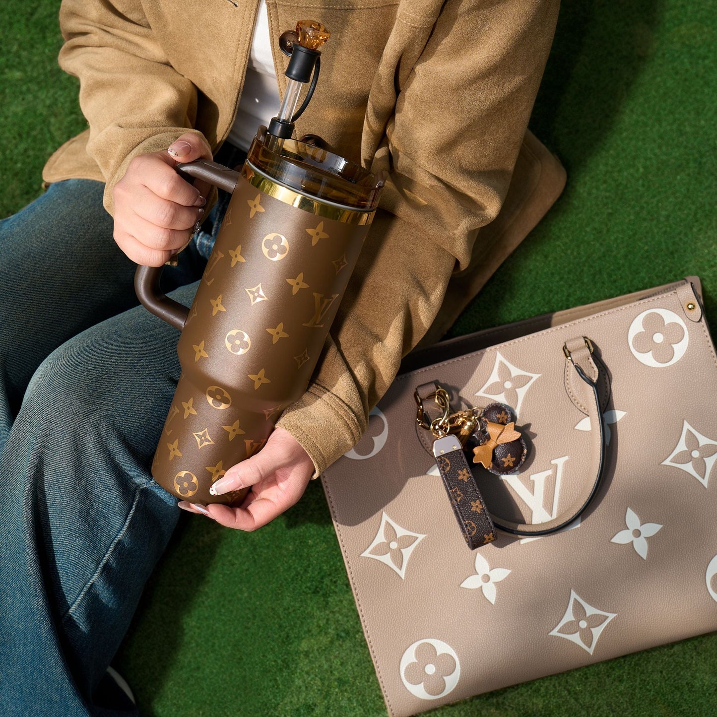 Monogram Tumbler Gift Set