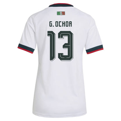 Guillermo Ochoa 13 Women's Mexico National Team 2026 Away Jersey - White