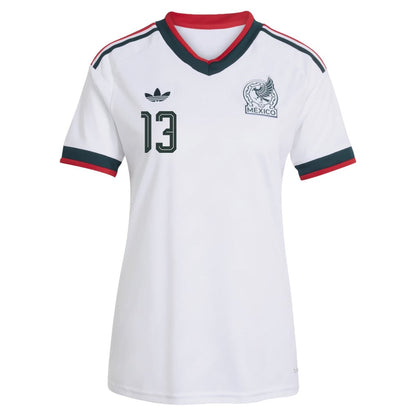 Guillermo Ochoa 13 Women's Mexico National Team 2026 Away Jersey - White
