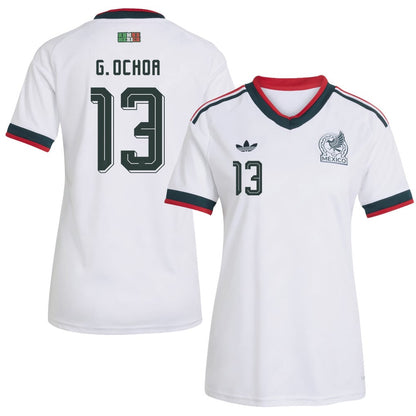 Guillermo Ochoa 13 Women's Mexico National Team 2026 Away Jersey - White