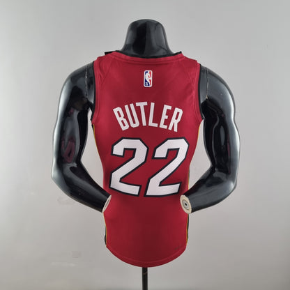 CAMISA NBA MIAMI HEAT #22 BUTLER - 75° ANIVERSáRIO RED