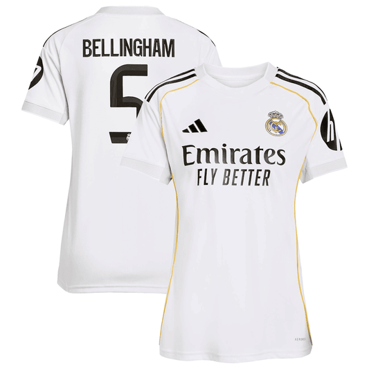 Jude Bellingham #5 Real Madrid 25/26 Home Women Jersey - White