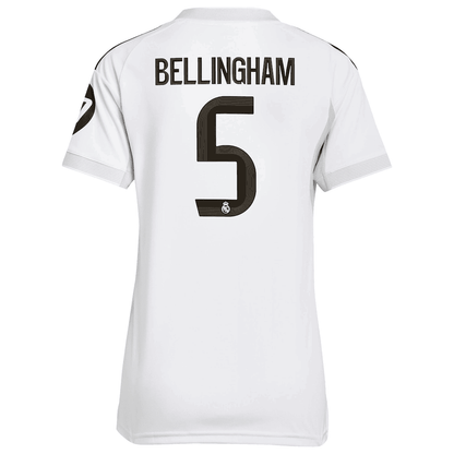 Jude Bellingham #5 Real Madrid 25/26 Home Women Jersey - White