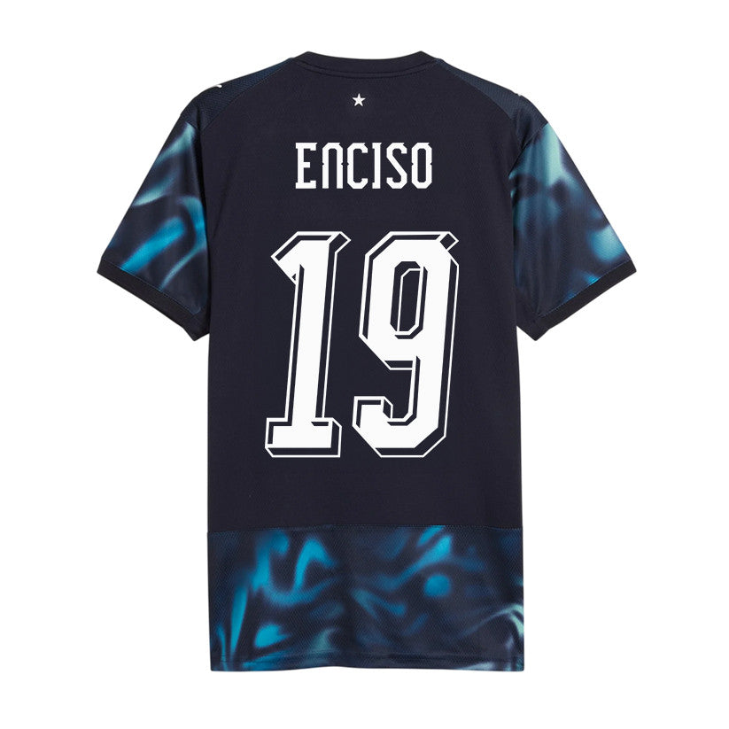 Julio Enciso #19 Paraguay National Team World Cup 2026 Away Jersey - Navy, Men