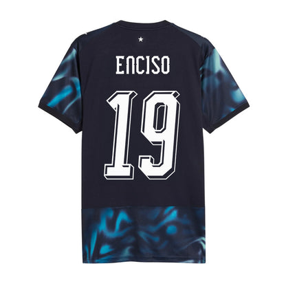 Julio Enciso #19 Paraguay National Team World Cup 2026 Away Jersey - Navy, Men