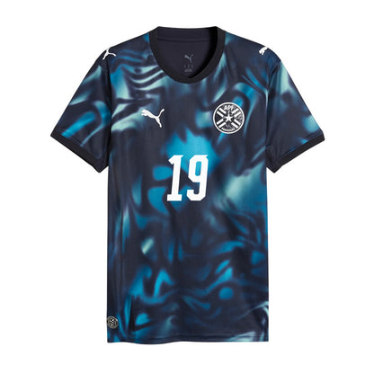 Julio Enciso #19 Paraguay National Team World Cup 2026 Away Jersey - Navy, Men