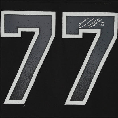 Victor Hedman 77 Signed Tampa Bay Lightning Autographed Alternate Jersey - Black