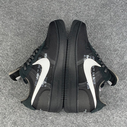 Off-White x Air Force 1 Low 'Black' Shoe
