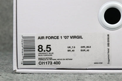 Off-White x Air Force 1 Low '07 'MCA' Shoe