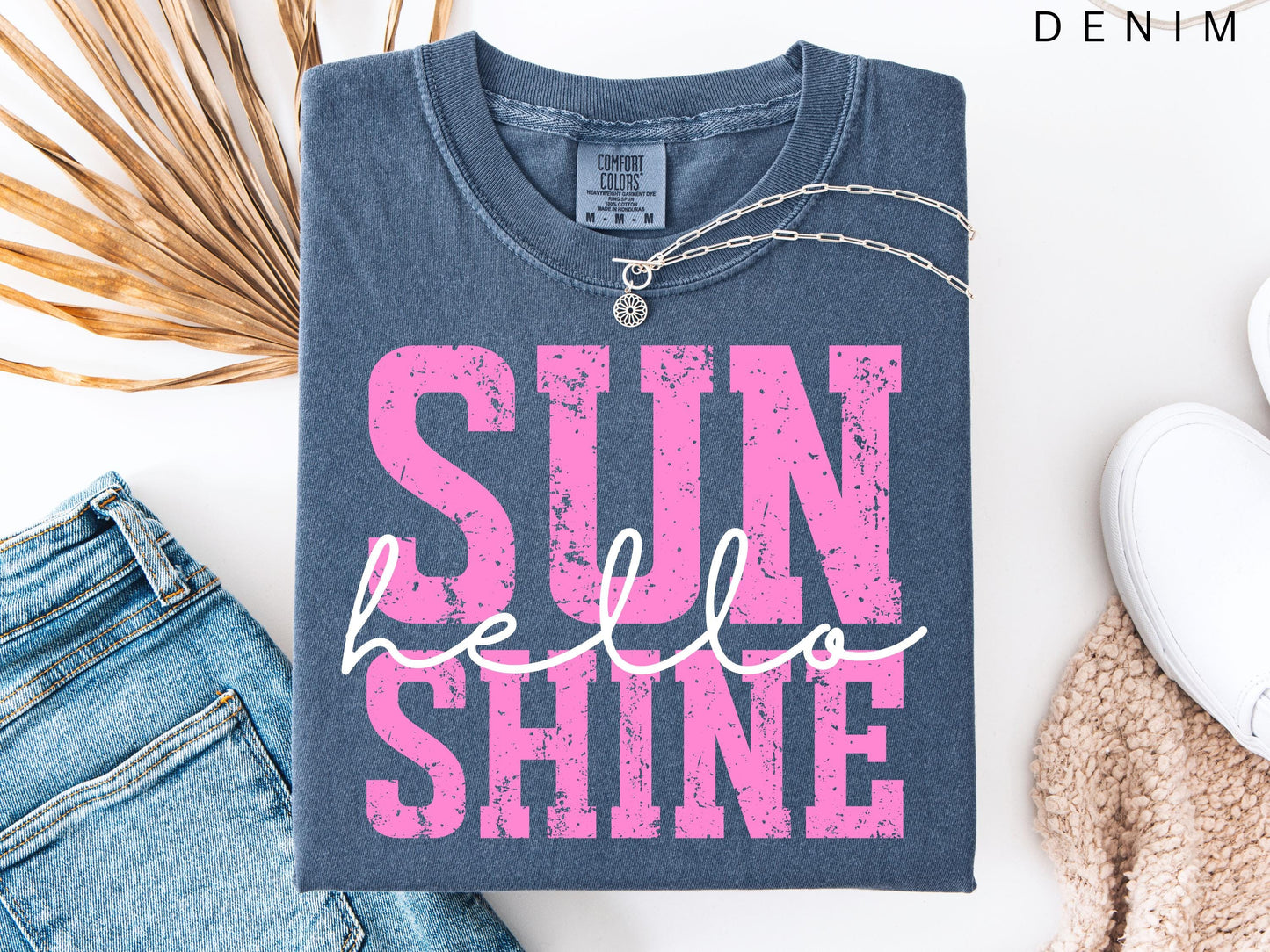 Comfort Colors, Sunshine Women Tee, Beach Life Gift for Her, Summer Trendy Shirt, Distressed Beach Mom Gifts, Lake Pool River Birthday Gifts
