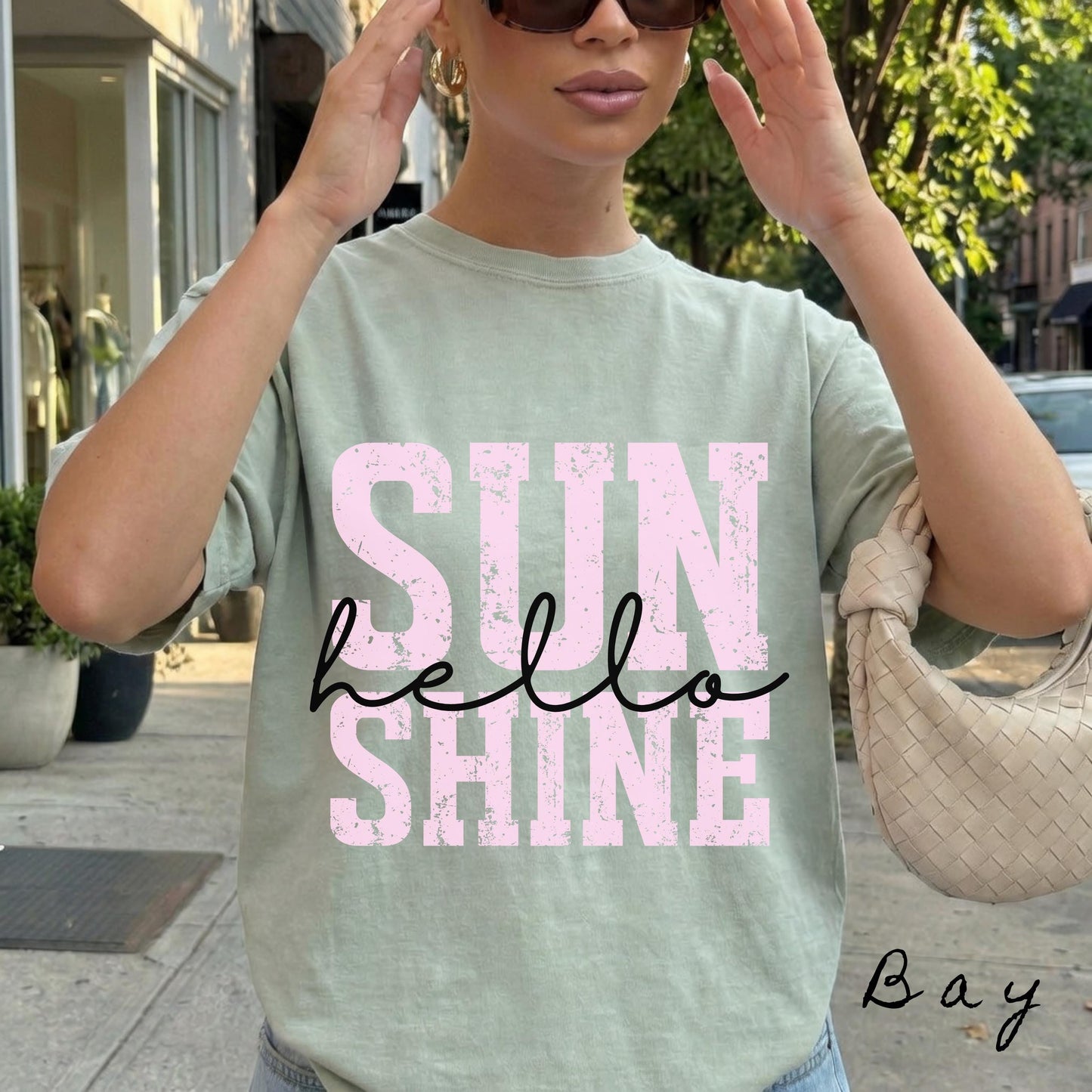 Comfort Colors, Sunshine Women Tee, Beach Life Gift for Her, Summer Trendy Shirt, Distressed Beach Mom Gifts, Lake Pool River Birthday Gifts