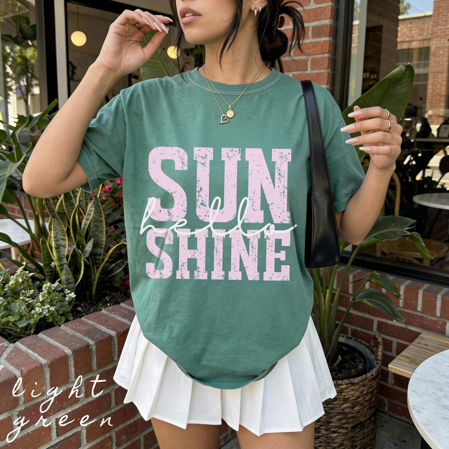 Comfort Colors, Sunshine Women Tee, Beach Life Gift for Her, Summer Trendy Shirt, Distressed Beach Mom Gifts, Lake Pool River Birthday Gifts