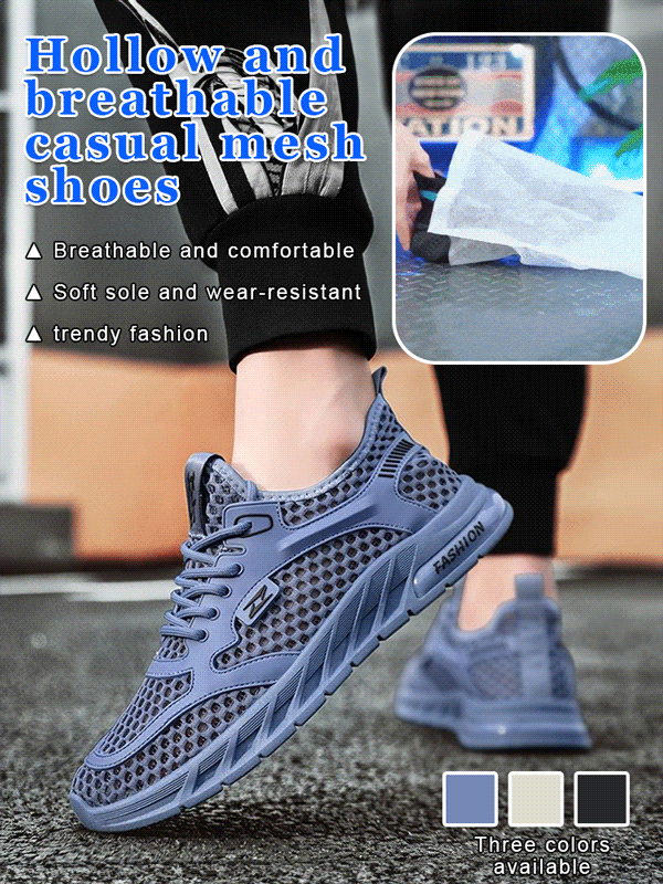 👟🔥Summer Essentials🔥Hollow out breathable casual versatile tennis shoes