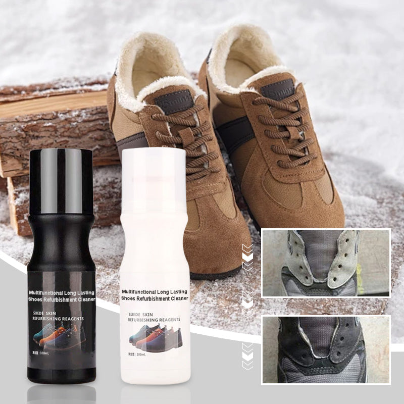 👟 BUY 2 GET 1 FREE! ✨ Multifunctional Long Lasting Shoes Refurbishment Cleaner - Deep Cleans & Protects with UV Shielding for Like-New Finish 🌟🧽