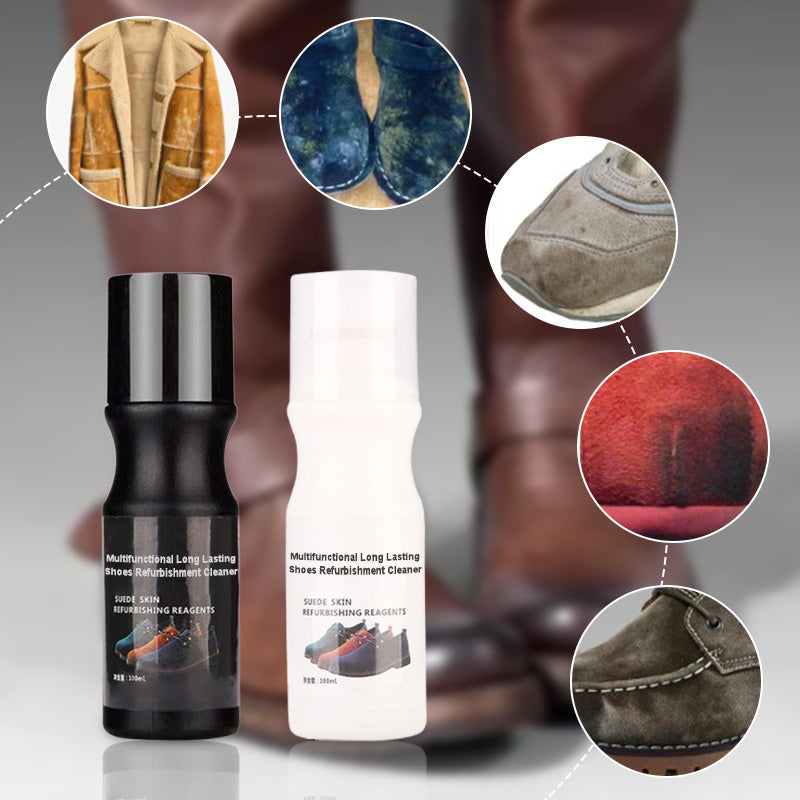 👟 BUY 2 GET 1 FREE! ✨ Multifunctional Long Lasting Shoes Refurbishment Cleaner - Deep Cleans & Protects with UV Shielding for Like-New Finish 🌟🧽